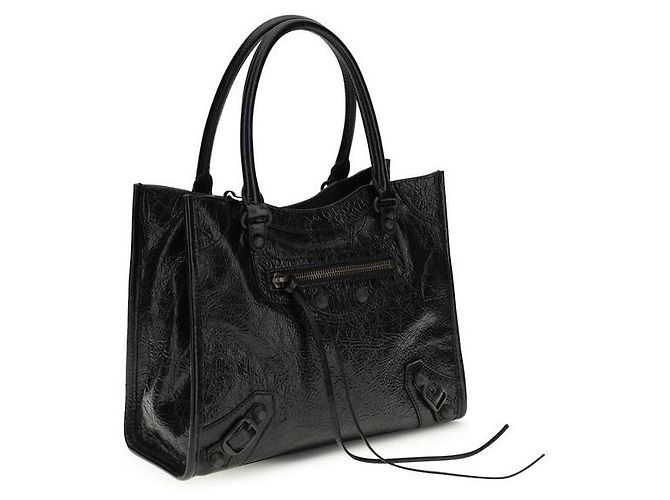 Balenciaga Borsa a tracolla Black Lamb Ovis Aries - vista 2