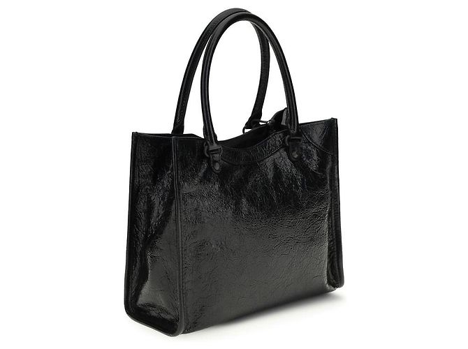Balenciaga Borsa a tracolla Black Lamb Ovis Aries - vista 3