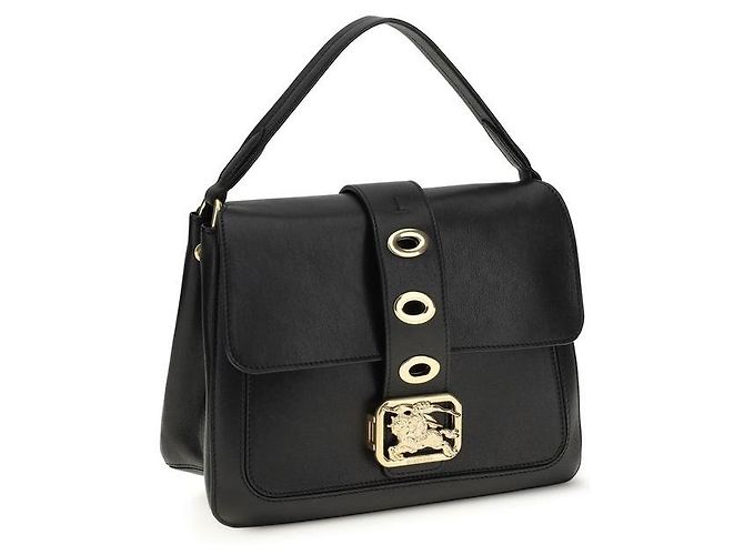 Burberry Borsa Black Lamb Ovis Aries - vista 2