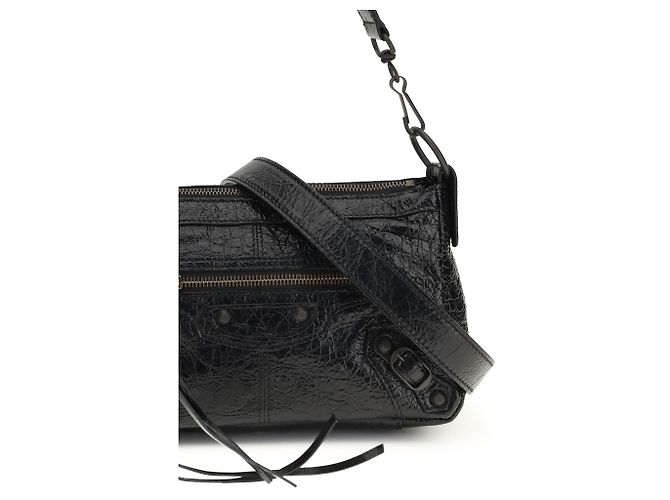 Balenciaga Borsa a tracolla Black Lamb Ovis Aries - Ansicht 4