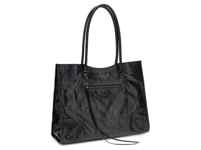 Balenciaga Borsa a tracolla Black Lamb Ovis Aries - vista 2