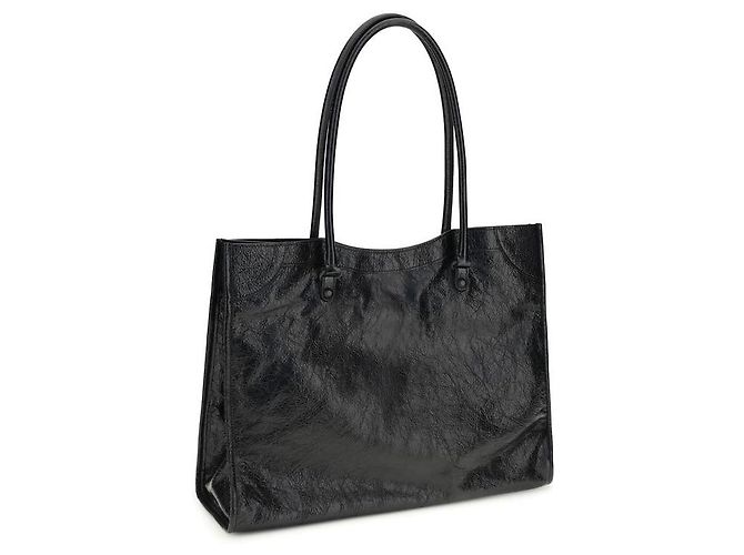 Balenciaga Borsa a tracolla Black Lamb Ovis Aries - vista 3