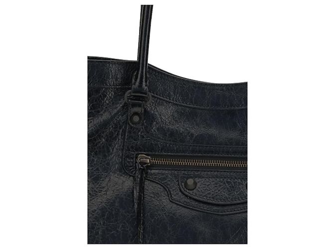 Balenciaga Borsa a tracolla Black Lamb Ovis Aries - vista 4