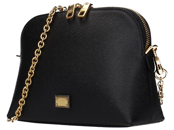Dolce & Gabbana Black Leather Shoulder Bag - view 2