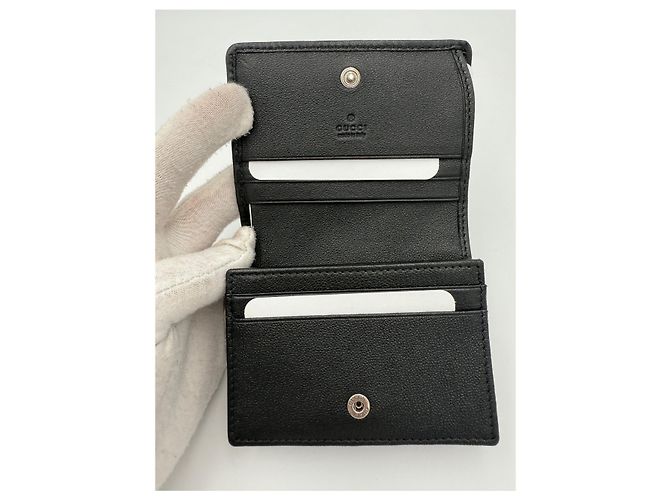 Cartera compacta GUCCI GG BLONDIE Black - vista 5