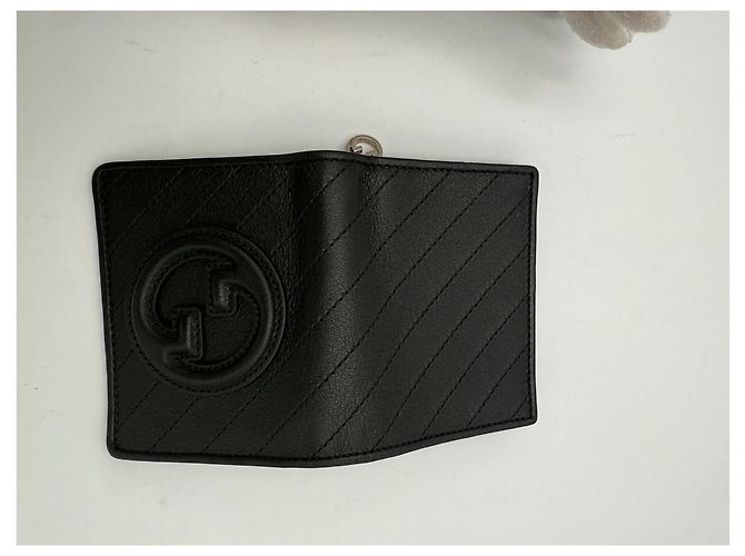 Cartera compacta GUCCI GG BLONDIE Black - vista 8