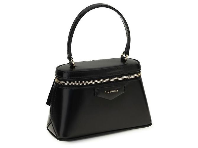 Givenchy Borsa Bos Taurus in pelle di vitello nera - vista 2