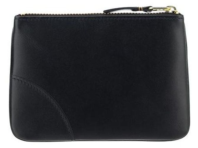 Comme Des Garcons Black Calf Leather Bos Taurus Wallet - view 2