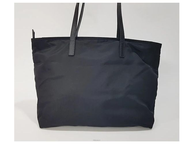 Borsa Shopper Bella Prada Nera in Pelle - Ansicht 5