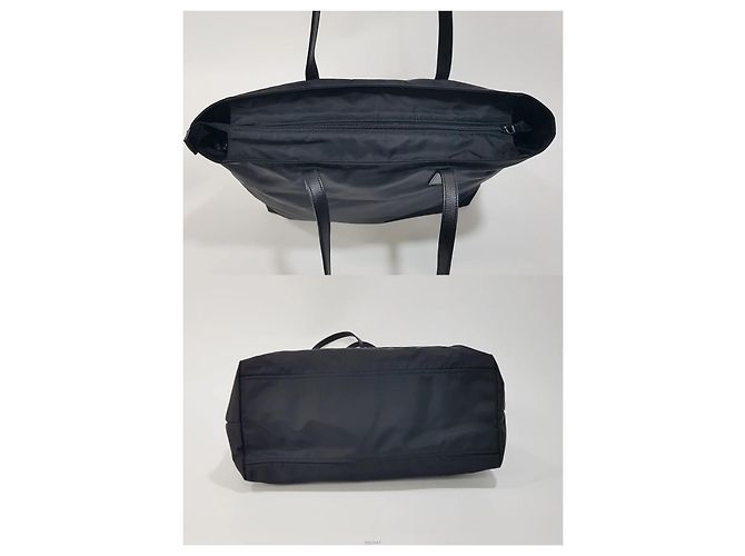 Borsa Shopper Bella Prada Nera in Pelle - Ansicht 7