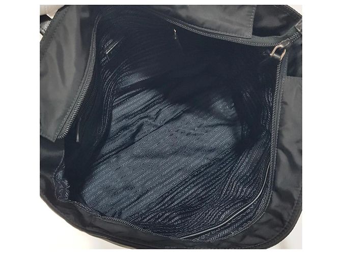 Borsa Shopper Bella Prada Nera in Pelle - Ansicht 9