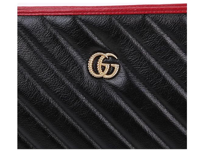 Gucci Borsa a tracolla GG Marmont Medium Chain - vista 3