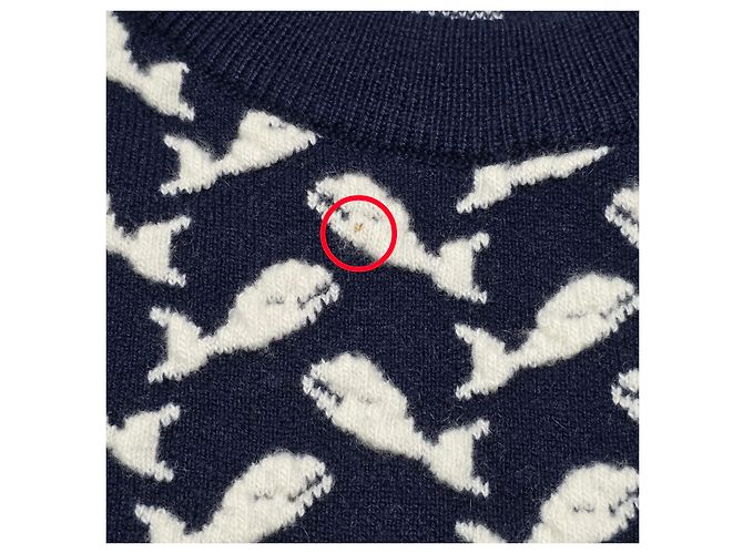 Thom Browne Jacquard-Strick aus Wolle und Kaschmir mit Wal-Motiv - Ansicht 6