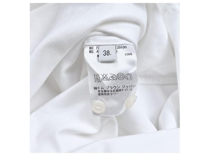Thom Browne Abito camicia lungo Oxford a righe nascoste da donna - vista 5
