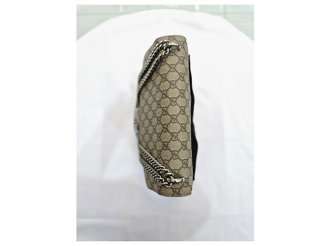 Gucci Borsa a tracolla Dionysus in suede nero con catena - vista 2