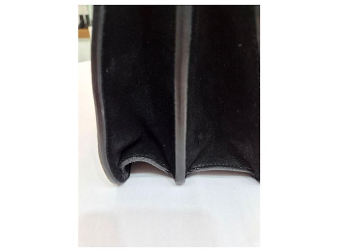 Gucci Borsa a tracolla Dionysus in suede nero con catena - vista 24