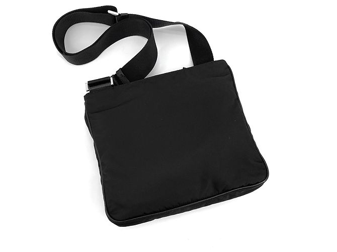 Prada Borsa a Tracolla Re-Nylon con Logo Triangolare - vista 10