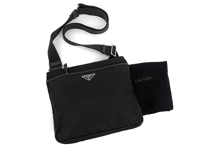Prada Borsa a Tracolla Re-Nylon con Logo Triangolare - vista 8