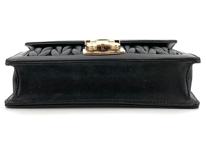Miu Miu Borsa a tracolla Confidential Matelassé Gold Chain - vista 6