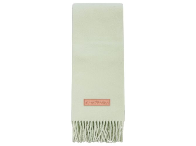 Acne Wollschal Pink Label Pale Green - Ansicht 5