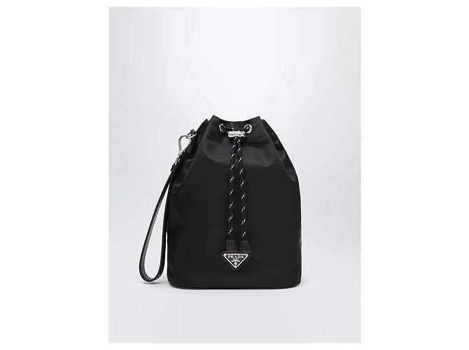 Prada Pouch Drawstring in Re-Nylon - vista 2
