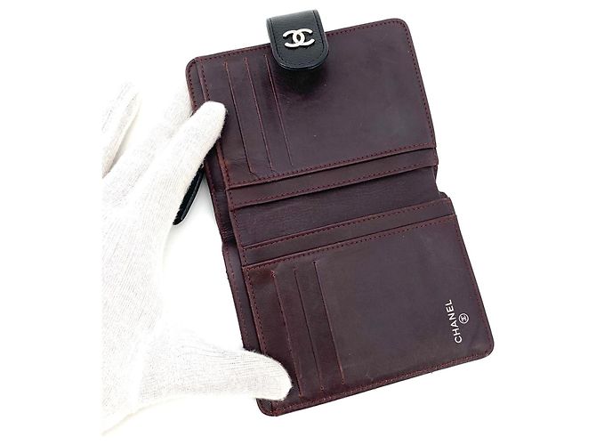 Chanel Caviar Silver Diary Wallet - view 13