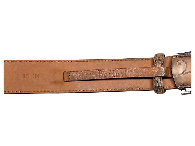 Berluti Ledergürtel Braun - Ansicht 5