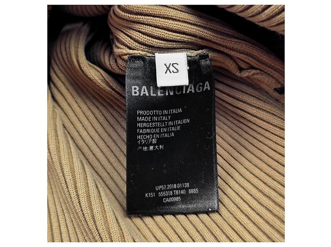 Balenciaga Cardigan côtelé multi-logos pour femme - vue 5