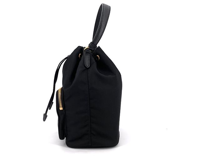 Prada Borsa a secchiello Pocono in Re-Nylon a tracolla - vista 11
