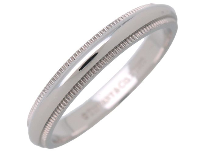 Tiffany & Co. Classic Milgrain Ring Platina 3mm - Ansicht 3