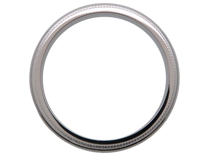 Tiffany & Co. Classic Milgrain Ring Platina 3mm - Ansicht 4