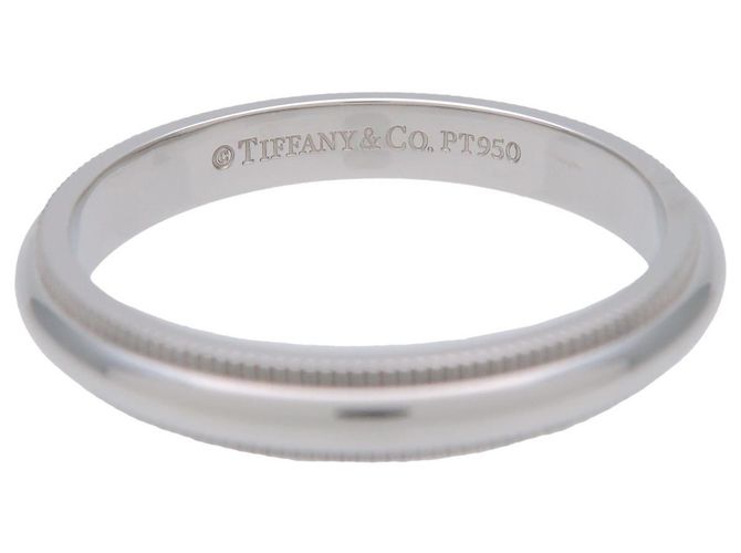 Tiffany & Co. Classic Milgrain Ring Platina 3mm - Ansicht 5