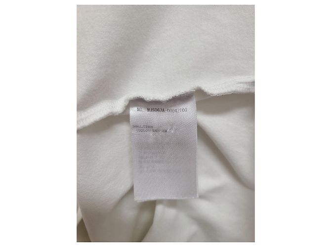 Thom Browne White Medium Weight Jersey Side Slit T-Shirt - view 5