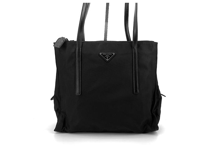 Prada Bolso de hombro de nailon con logotipo triangular - vista 2