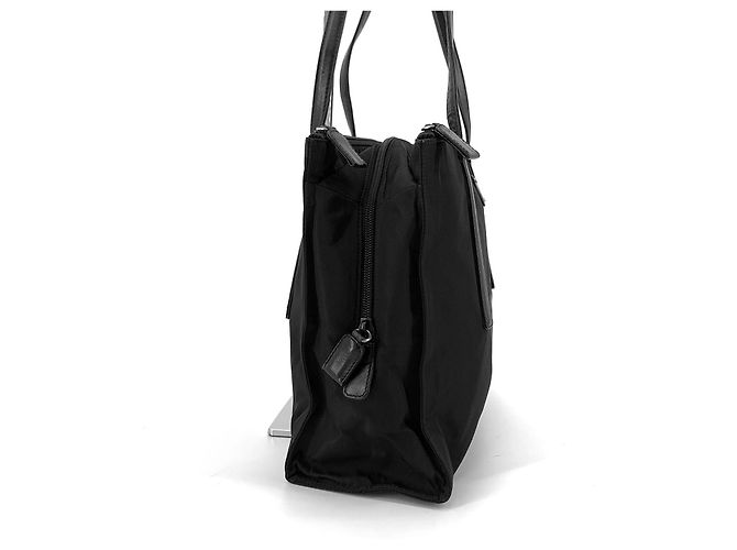 Prada Bolso de hombro de nailon con logotipo triangular - vista 5