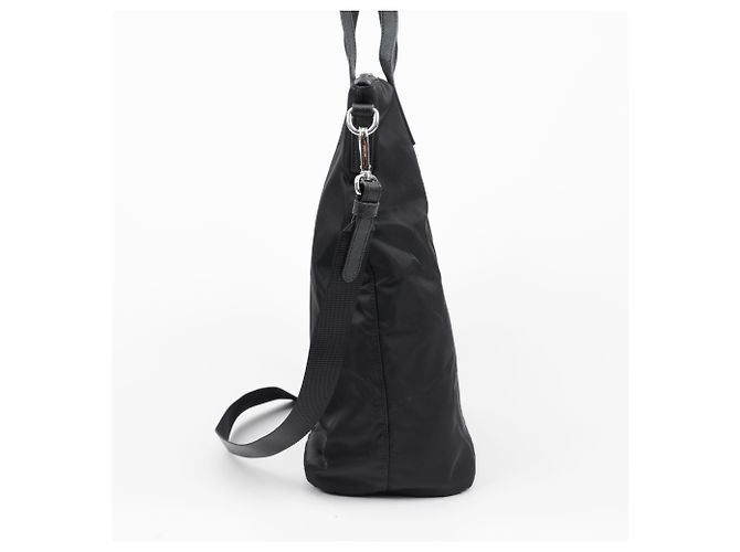 Prada Borsa Shopper Pocono da Donna Nero - vista 5