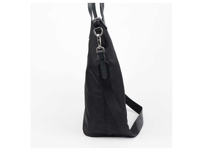 Prada Borsa Shopper Pocono da Donna Nero - vista 6