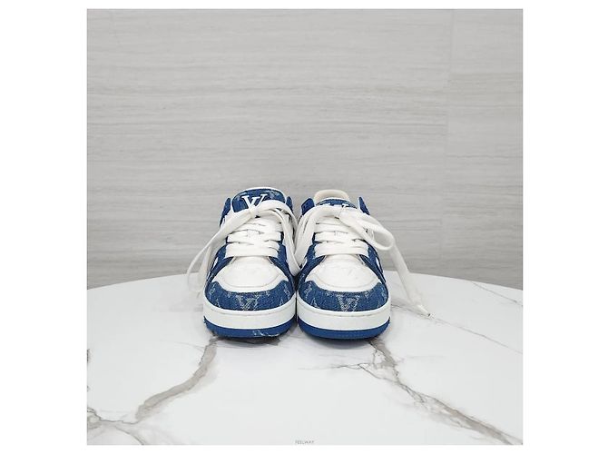 Louis Vuitton Sneakers Monogram Denim Blue - Ansicht 2
