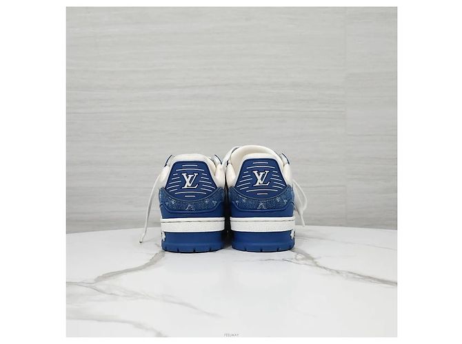 Louis Vuitton Sneakers Monogram Denim Blue - Ansicht 3