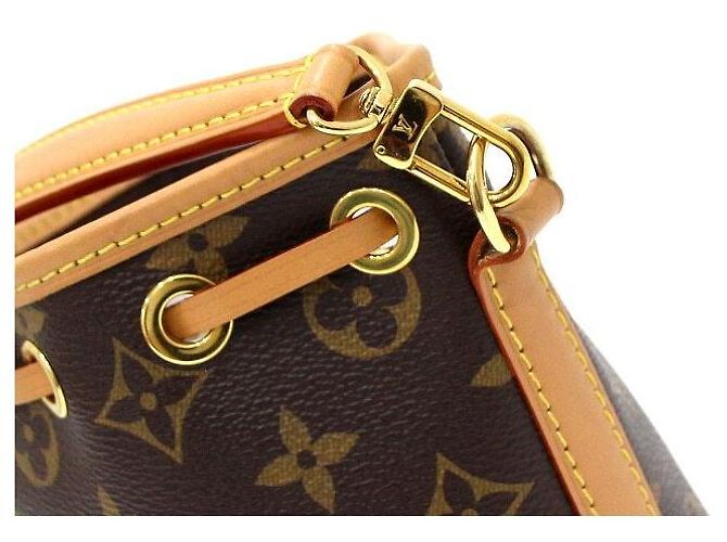 Noe Louis Vuitton Borsa Nano Noé Monogram Tote e a Tracolla - vista 10