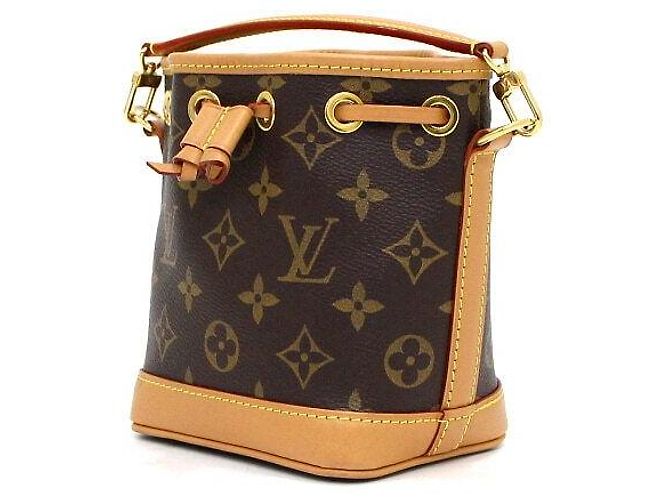 Noe Louis Vuitton Borsa Nano Noé Monogram Tote e a Tracolla - vista 3