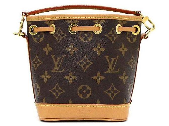 Noe Louis Vuitton Borsa Nano Noé Monogram Tote e a Tracolla - vista 5