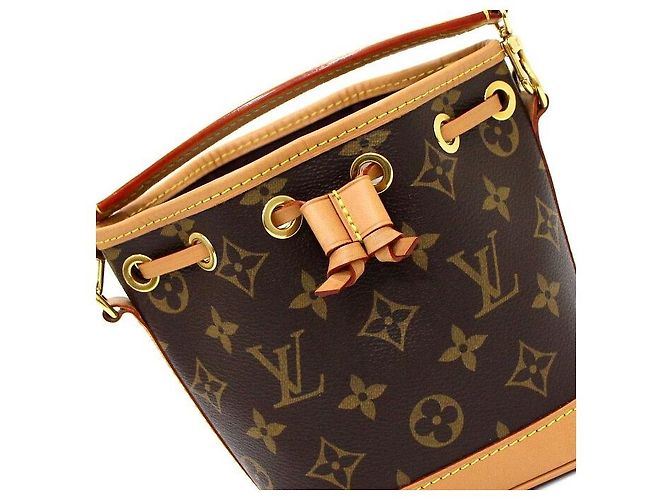 Noe Louis Vuitton Borsa Nano Noé Monogram Tote e a Tracolla - vista 8