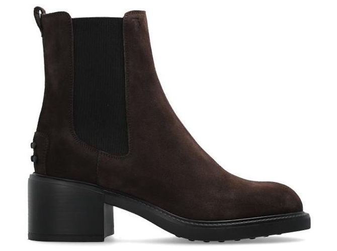 Botines de ante Tod's marrón oscuro - vista 2