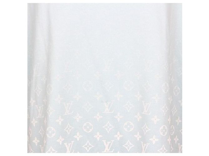 Louis Vuitton T-Shirt mit kurzen Ärmeln und Gradienten-Monogramm - Ansicht 5