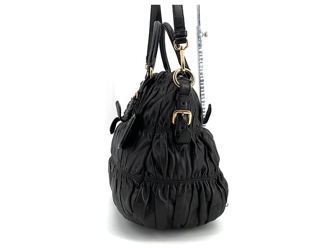 Prada Borsa a tracolla e borsa tote Nappa Gauffre - vista 4