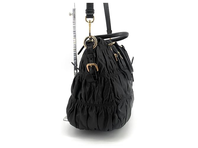 Prada Borsa a tracolla e borsa tote Nappa Gauffre - vista 5