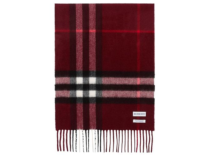 Burberry Bufanda de cashmere a cuadros (Unisex) - vista 2