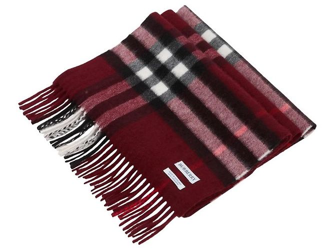 Burberry Bufanda de cashmere a cuadros (Unisex) - vista 4