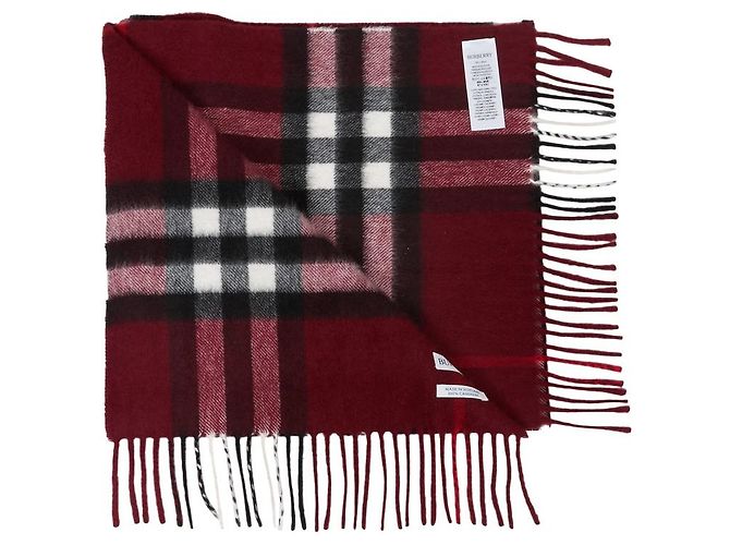 Burberry Bufanda de cashmere a cuadros (Unisex) - vista 5